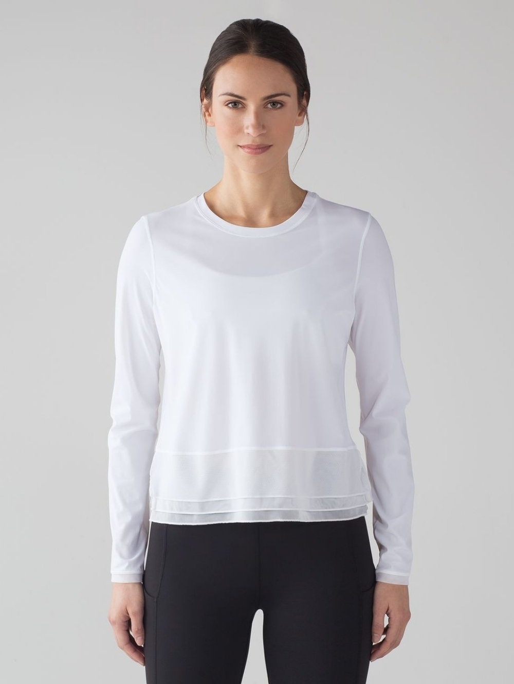Lululemon Sole Training Long Sleeve White